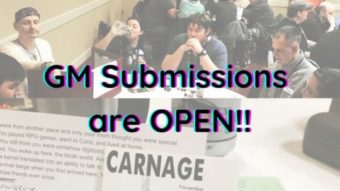 GM submissions for Carnage 24 now open!